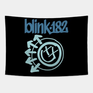 Blink One Hundred Eighty Two Blue Tapestry