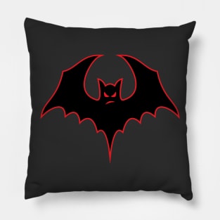 Bat-itude Cartoon Pillow