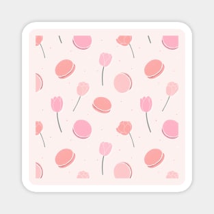 Pink Spring Magnet