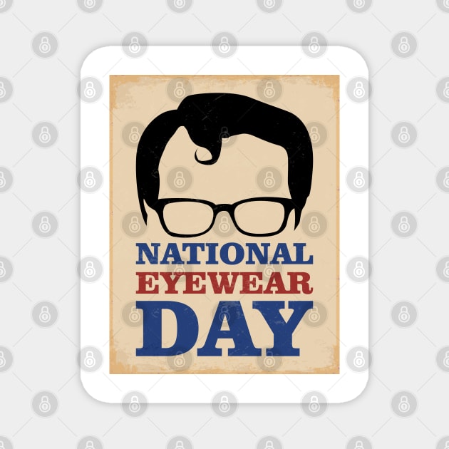 National Eyewear Day Magnet by yphien