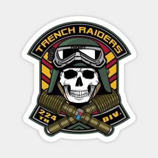 TRENCH RAIDERS Magnet