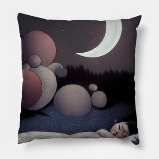 Bedtime Moon Pillow