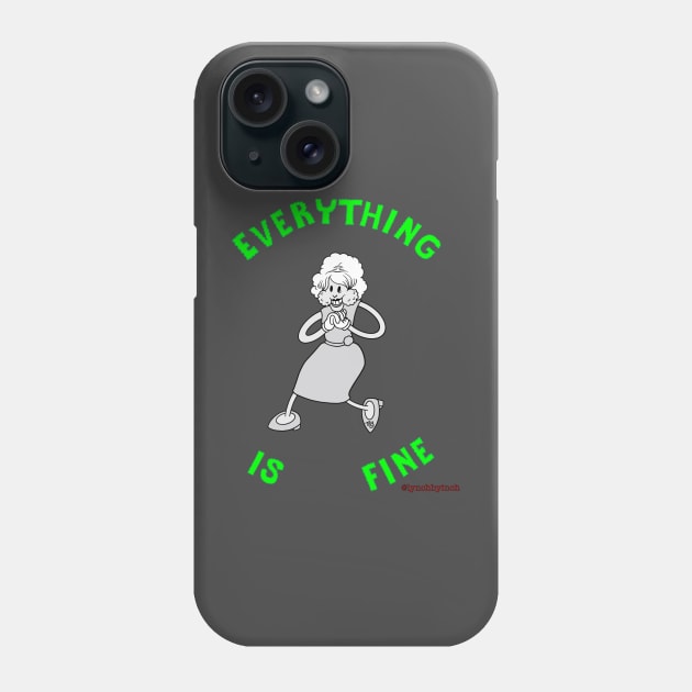 ERASERHEAD Radiator Lady Everything is Fine Phone Case by TristanYonce