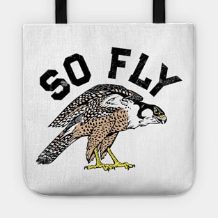 Peregrine Falcon Bird, Birdwatcher Vintage Tote