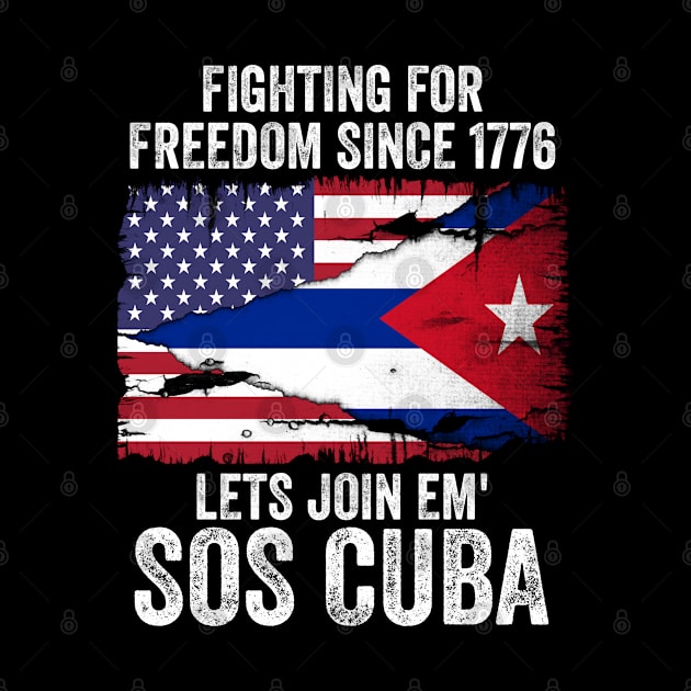 SOS Free Cuba by ARRIGO