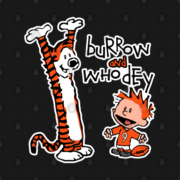 Burrow & Who Dey by Carl Cordes