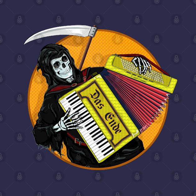 Death Plays an Obnoxious Accordian by FanboyMuseum