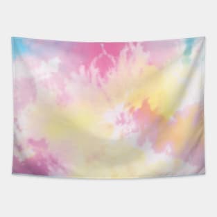 Pastel color marbled tie-dye hippie boho chic Tapestry