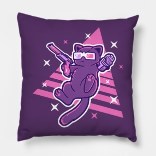 80's Kitty Pillow