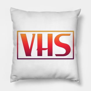 VHS Gone But NEVER Forgotten Pillow