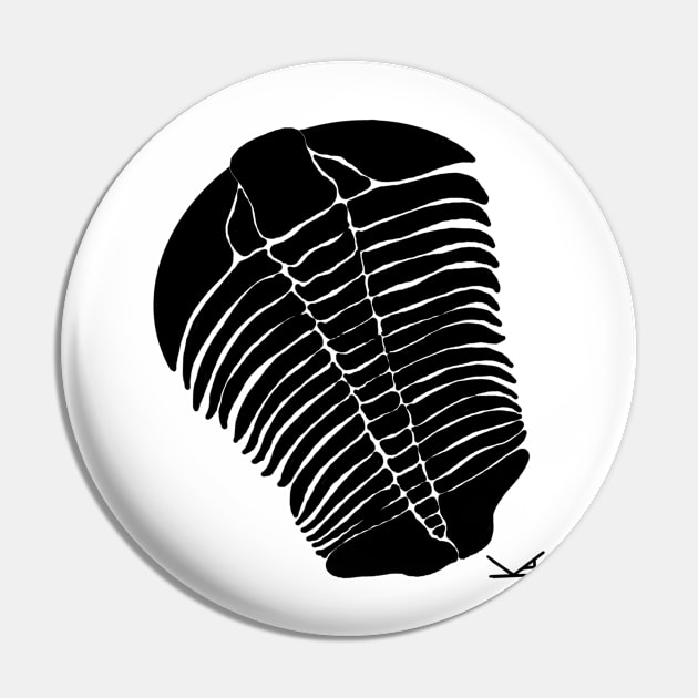 Trilobite Fossil Pin by FernheartDesign