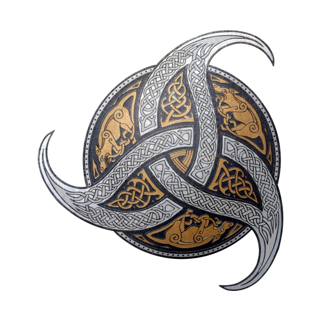 Trinity Knot - Metallic by Daniel Ranger