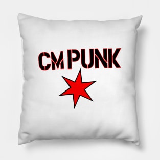 CM Punk Six Stars Pillow