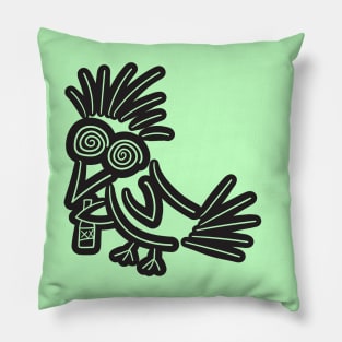 Loopy Bird (CRAZY) Pillow