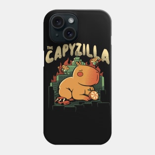 Capyzilla Kawaii Monster by Tobe Fonseca Phone Case