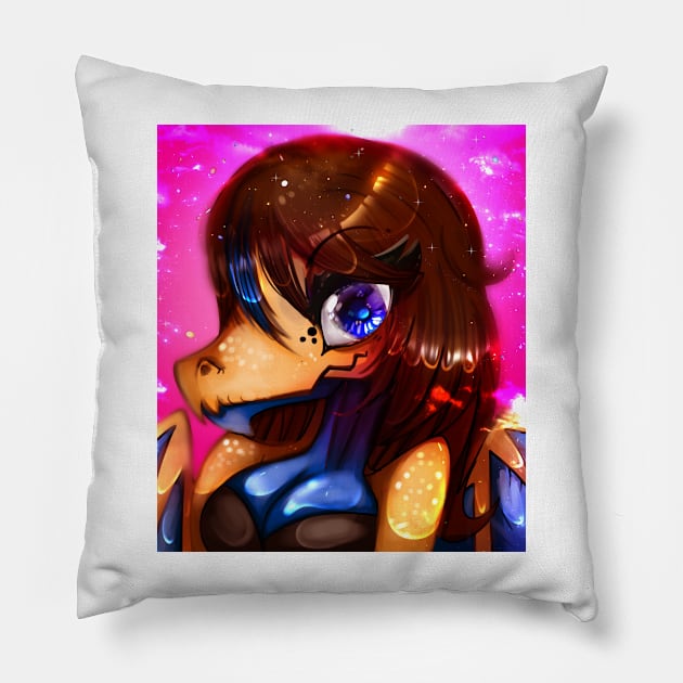 OC Yura Pillow by rocioam7