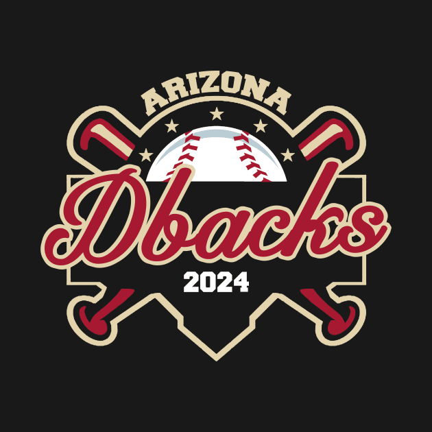 Diamondbacks Baseball by CovpaTees