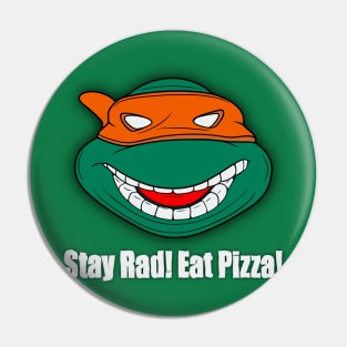 Eat Pizza Pin