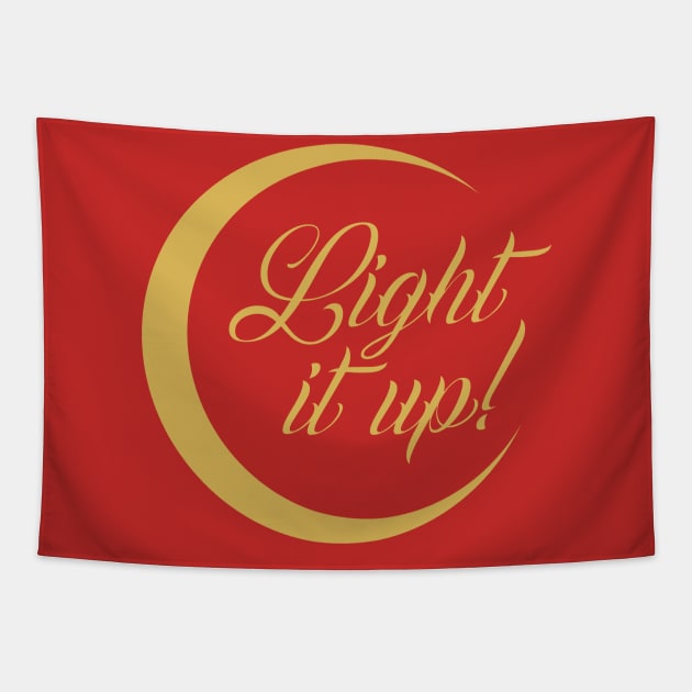 light it up Tapestry by pogginc