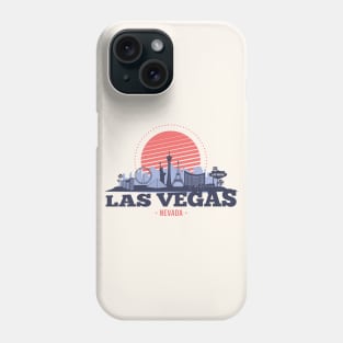 Retro Las Vegas, Nevada Skyline Phone Case