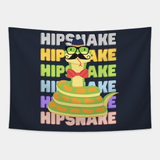 Hipster Snake Tapestry