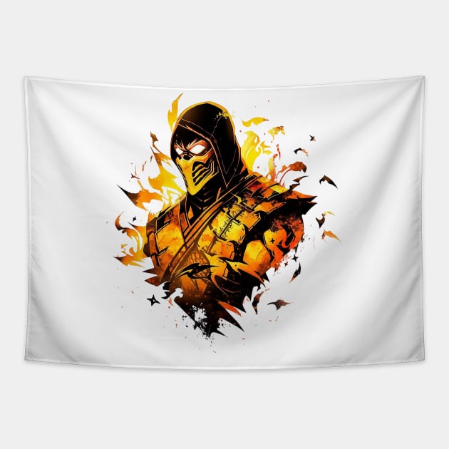 scorpion Tapestry by piratesnow