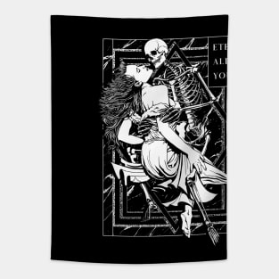 ETERNALLY YOURS - WHITE PRINT Tapestry