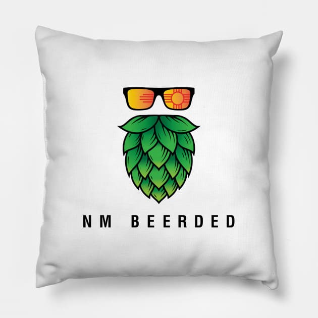 NM Beerded Pillow by JJFDesigns