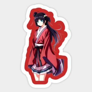 Hikari - The Radiant Sunbeam, Adorable Anime Girl Sticker for Sale by  AnimeUSA