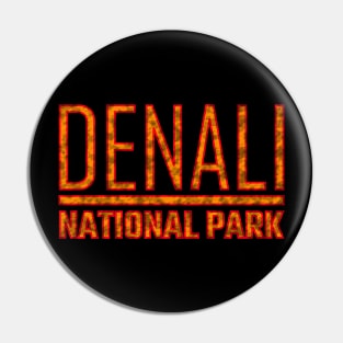 Denali National Park, Alaska Adventure Pin