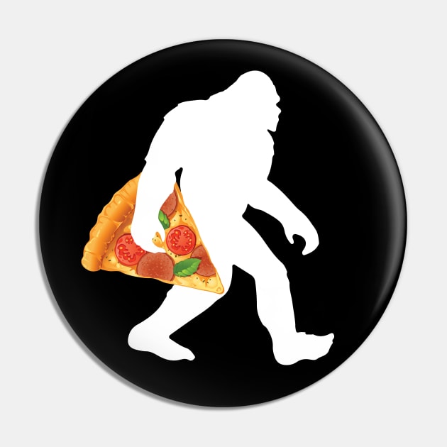 Bigfoot Pizza Sticker