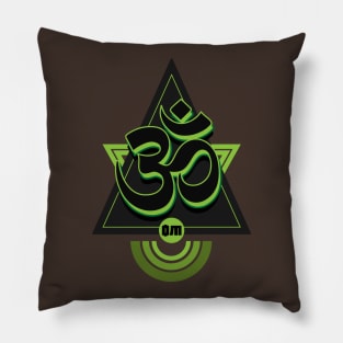 Green Om Session Pillow