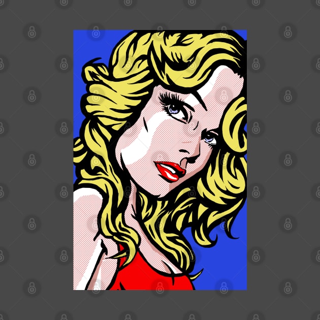 Farrah Fawcett Lichtenstein by FanboyMuseum