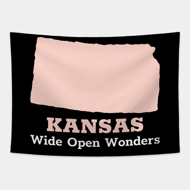 KANSAS: Wide Open Wonders Tapestry by ProTeePrints