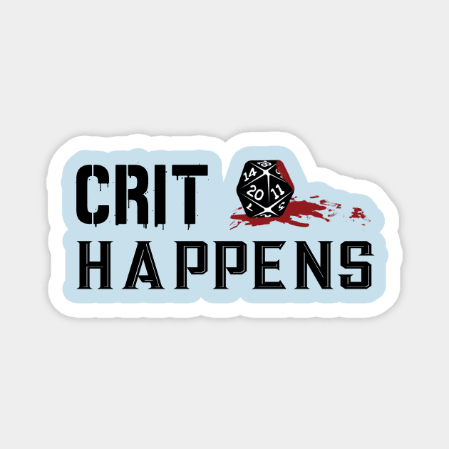 Crit Happens - Light Magnet by Rick Gualtieri