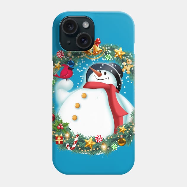 snowman and friend Phone Case by richhwalsh