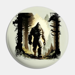 Bigfoot out for a Stroll Pin