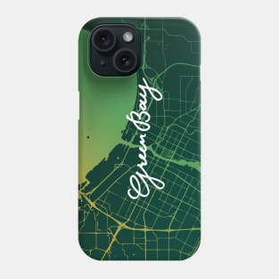 Green Bay Map Phone Case