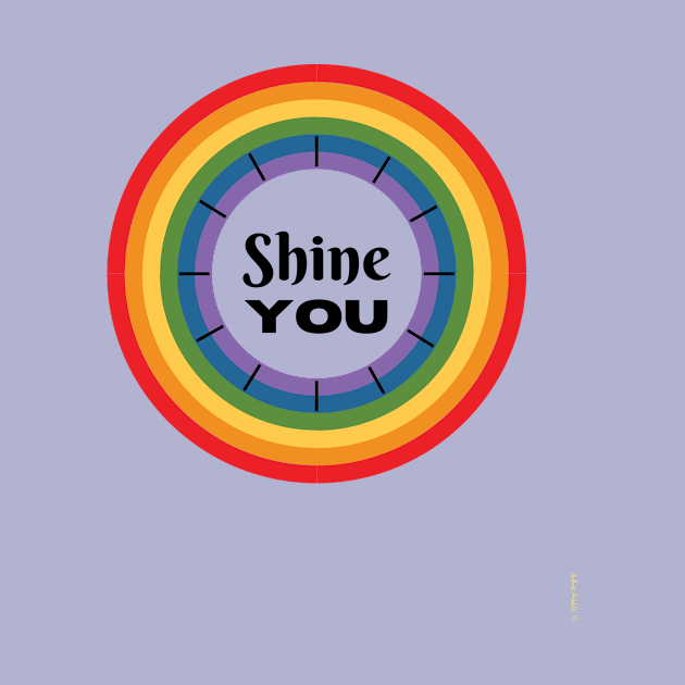 Shine YOU by Rebecca Abraxas - Brilliant Possibili Tees