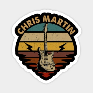 Vintage Guitar Beautiful Name Martin Personalized Magnet