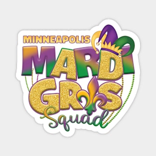 Minneapolis Mardi Gras Magnet