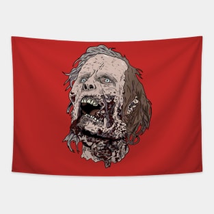 Zombie Head Tapestry