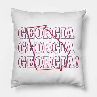 Georgia, Georgia, Georgia! Pillow