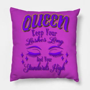 Queen Lashes Pillow