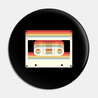 Music Lover Vintage Cassette Pin