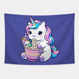 Space Unicorn Ramen Tapestry