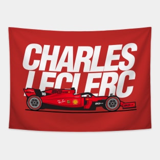 Charles Leclerc Ferrari Tapestry