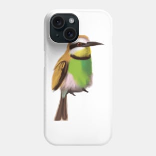 Cute Bee-Eater Drawing Phone Case