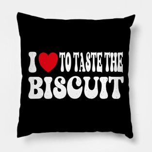 taste the biscuit Pillow