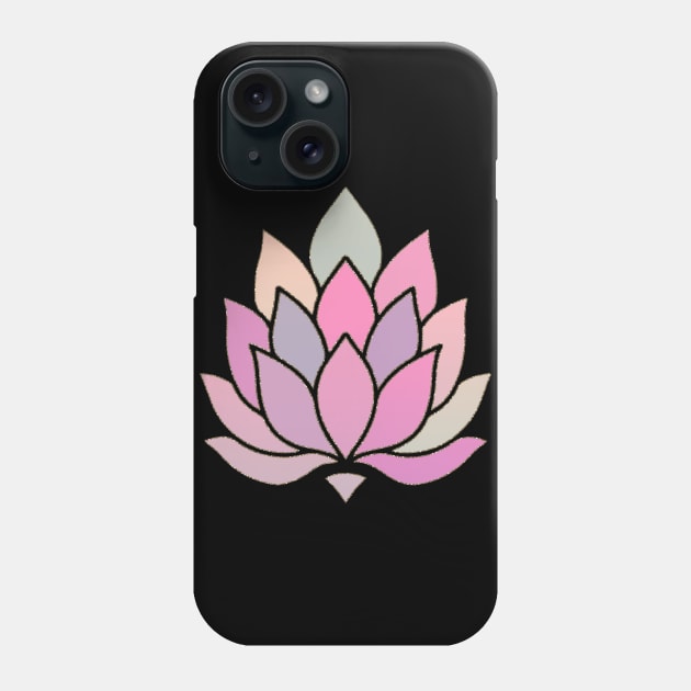 Lotus flower pastel Phone Case by LebensART